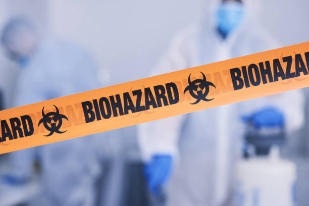 Professional Biohazard technician working in Leesburg, VA